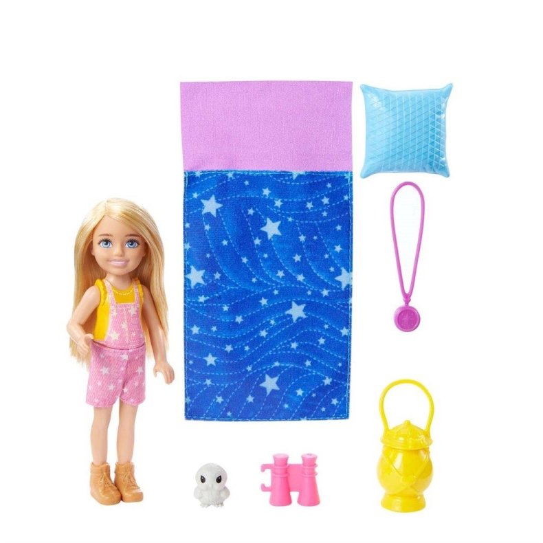 Barbie Chelsea med Camping og tilbehr