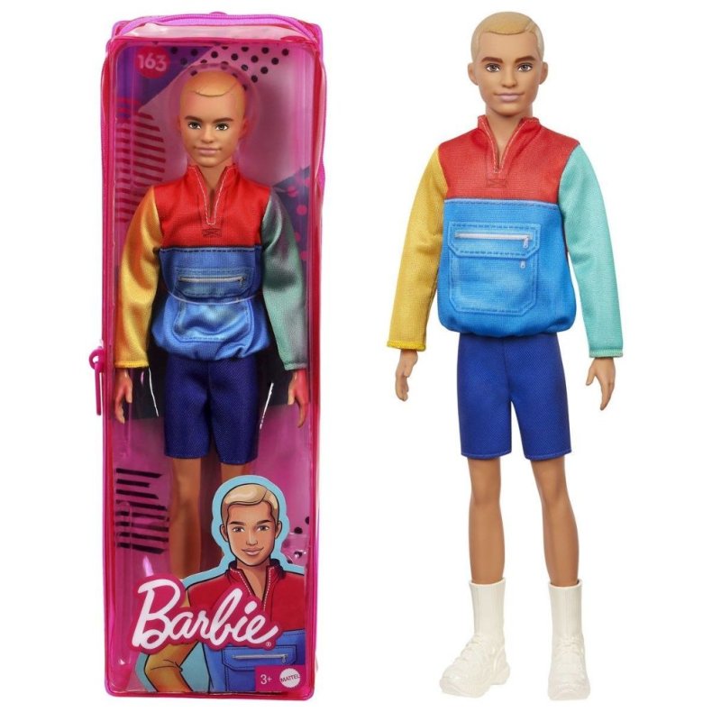 Barbie - ken dukke fashionistas bl shorts og anorak