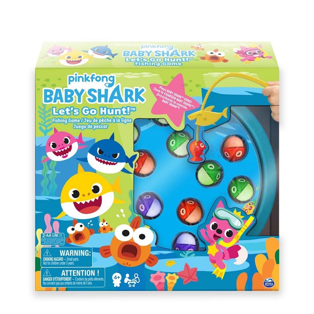 Baby Shark Fishing Game Baby Shark Ellebelleleg